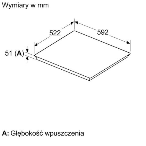 Płyta indukcyjna BOSCH PUE611HC1E Płyta indukcyjna BOSCH PUE611HC1E