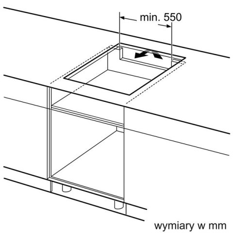 Płyta indukcyjna BOSCH PUE611HC1E Płyta indukcyjna BOSCH PUE611HC1E