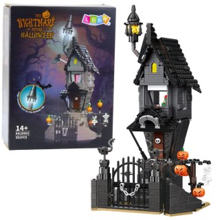 LEAN Toys Klocki Konstrukcyjne Dom Strachu Halloween Wieża 581 el.