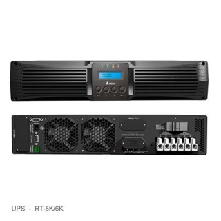 Zasilacz UPS RT-6K 6kVA/6kW Standard 6xC13 3xC19 16x7Ah DELTA ELECTRONICS