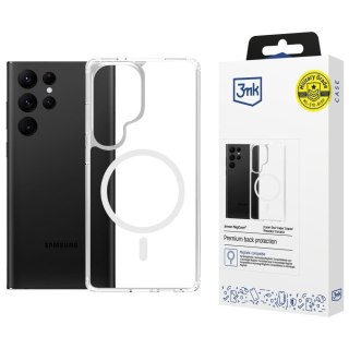 Etui Armor MagCase do Samsung S24 Ultra MagSafe przezroczyste 3MK