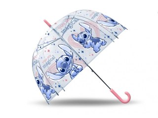 Parasolka przezroczysta, automatyczna, 19 cali, poliester Stitch