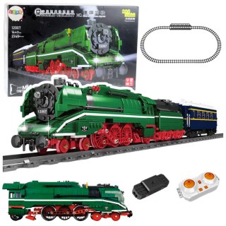 LEAN Toys Klocki Konstrukcyjne Lokomotywa Parowa Zdalnie Sterowana RC 2348 el.