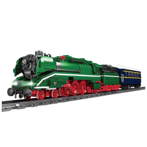 LEAN Toys Klocki Konstrukcyjne Lokomotywa Parowa Zdalnie Sterowana RC 2348 el.