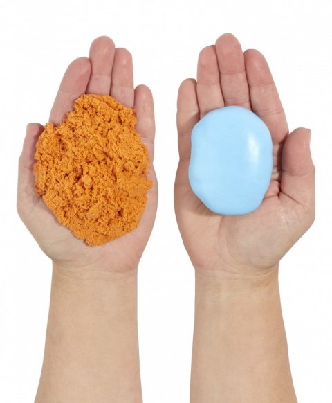 Masa plastyczna Wonder Factory Never Dry Dough błękitny, pomarańczowy