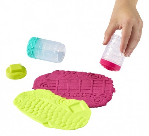 Masa plastyczna Wonder Factory Never Dry Dough limonkowy, różowy