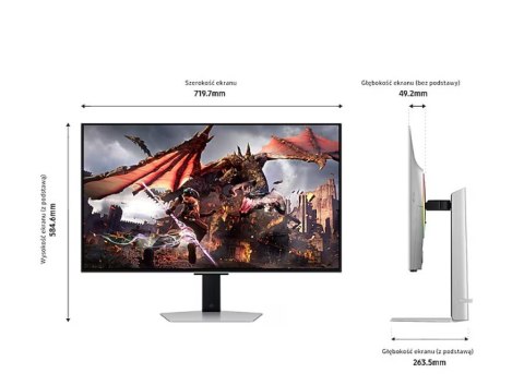 Monitor 32 cale LS32DG802SUXDU Samsung Monitor 32 cale LS32DG802SUXDU Samsung
