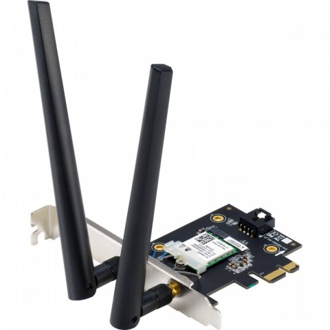 Karta sieciowa PCI-E WiFi 7 PCE-BE6500 Asus Karta sieciowa PCI-E WiFi 7 PCE-BE6500 Asus