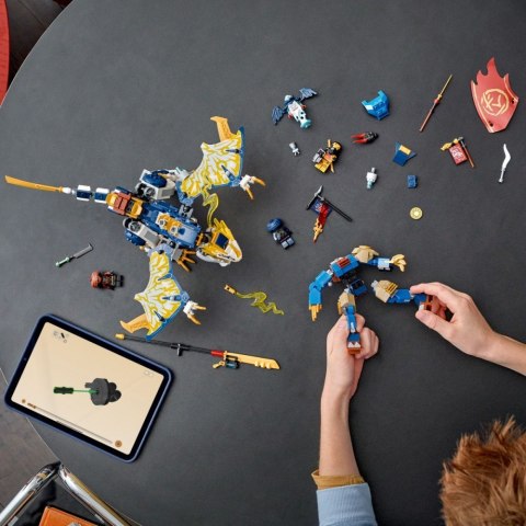 Klocki 71843 Mech smoczego jeźdźca Rogue'a LEGO