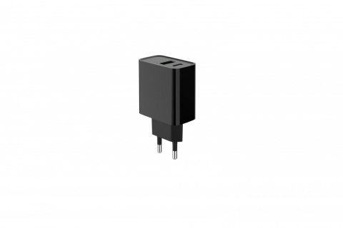Ładowarka PowerDelivery USB-A USB-C 20W Czarna Gembird