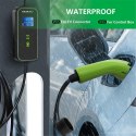 Mobilna ładowarka do samochodu elektrycznego EV z regulacją 2w1 Typ2 | 11kW | CEE 5 PIN | LCD | 3 fazy | Przenona | Wallbox | 5 Qoltec