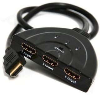Przełącznik HDMI 3porty Gembird