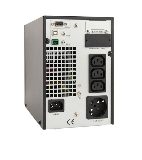 Zasilacz UPS 1000VA On-Line 3xIEC 1xSchuko USB Gembird