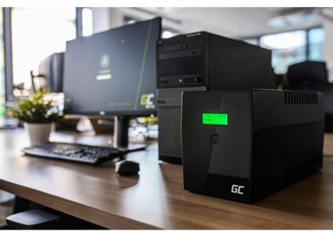 Zasilacz awaryjny UPS 800VA 480W Power Proof Green Cell Zasilacz awaryjny UPS 800VA 480W Power Proof Green Cell