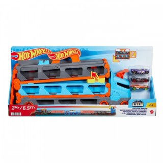 Ciężarówka Wyścigowy transporter 2w1 Hot Wheels