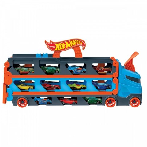 Ciężarówka Wyścigowy transporter 2w1 Hot Wheels