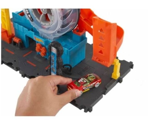 City Zestaw Wyścigowy Warsztat opon Hot Wheels