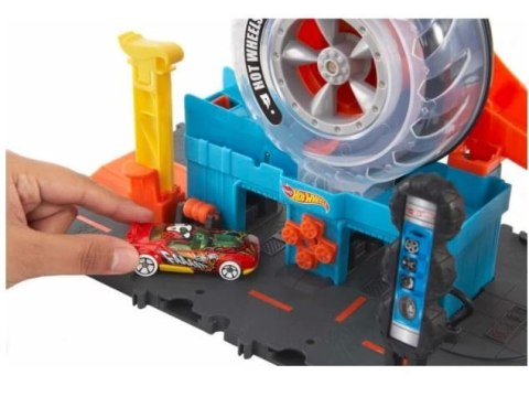 City Zestaw Wyścigowy Warsztat opon Hot Wheels