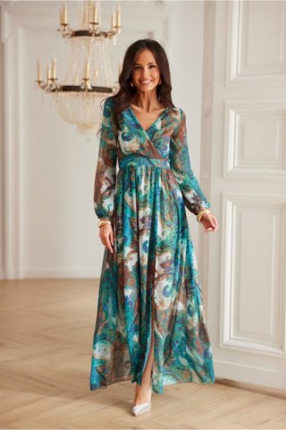 Sukienka Model Alessia SUK0531 78D Multicolor - Roco Fashion
