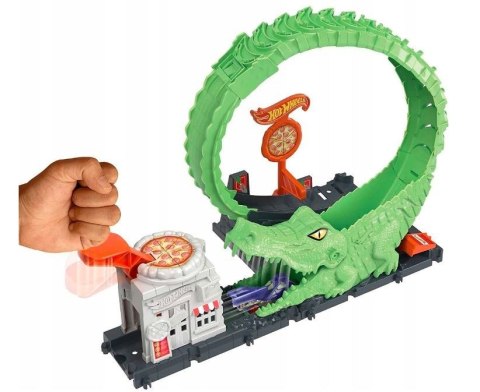 Zestaw tematyczny pętla krokodyla Hot Wheels