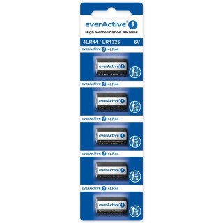 Bateria alkaliczna LR44/LR1325/544A blister 5 szt. EverActive