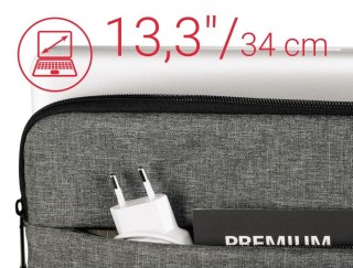 Etui do laptopa Terra 13.3 szare Hama