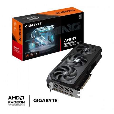 Karta graficzna Radeon RX 9070 XT GAMING OC 16GB GDDR6 256bit 2DP/2HDMI Gigabyte Karta graficzna Radeon RX 9070 XT GAMING OC 16GB GDDR6 256bit 2DP/2HDMI Gigabyte