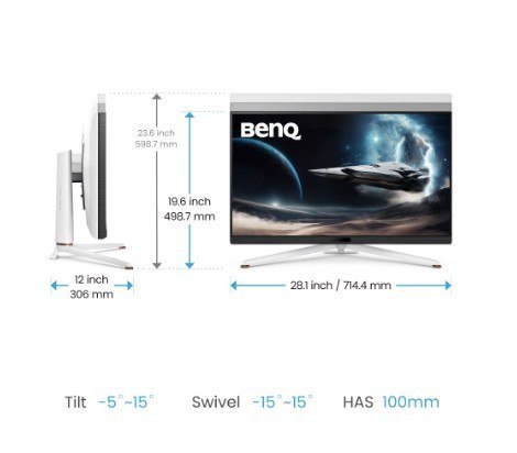 Monitor 32 cale EX321UX 4K LED 1ms/IPS/144Hz/Gaming Benq Monitor 32 cale EX321UX 4K LED 1ms/IPS/144Hz/Gaming Benq