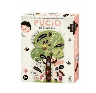 Puzzle Pucio. Co Słychać? Nasza księgarnia