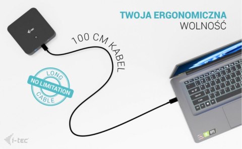 Stacja dokująca USB-C DP Dual HDMI Power Delivery 100W + Uniwersalna Ładowarka 100W