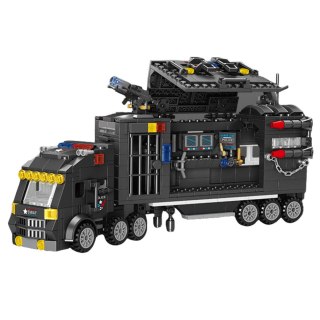 LEAN Toys Klocki Konstrukcyjne 8w1 Pojazd SWAT Policja Robot 826 el.