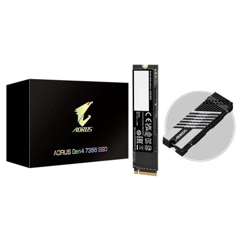 Dysk SSD AORUS NVMe Gen4 1TB M.2 2280 9JS18N100-00-G10 Gigabyte Dysk SSD AORUS NVMe Gen4 1TB M.2 2280 9JS18N100-00-G10 Gigabyte