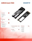 Dysk SSD AORUS NVMe Gen4 1TB M.2 2280 9JS18N100-00-G10 Gigabyte