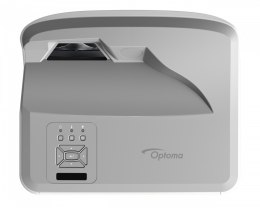 Projektor ZU500UST,Laser, DLP, WUXGA, 5000Lum, ultra krótki rzut Kod producenta W9PD7JF01VZ1 Optoma