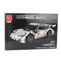 LEAN Toys Klocki Konstrukcyjne Samochód GT Racing Biały 1:14 1268 el.