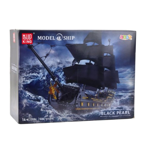 LEAN Toys Klocki Konstrukcyjne Statek Piracki Czarna Perła 5266 el. LEAN Toys Klocki Konstrukcyjne Statek Piracki Czarna Perła 5266 el.