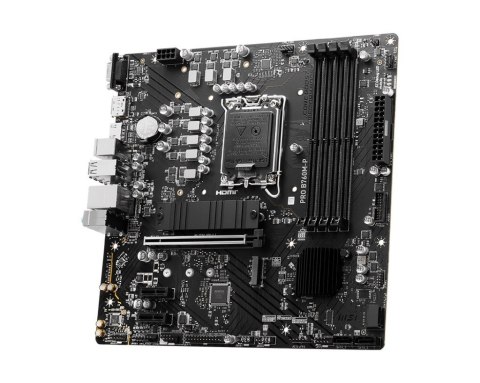 Płyta główna PRO B760M-P s1700 4DDR5 DP/HDMI 2M.2 mATX MSI