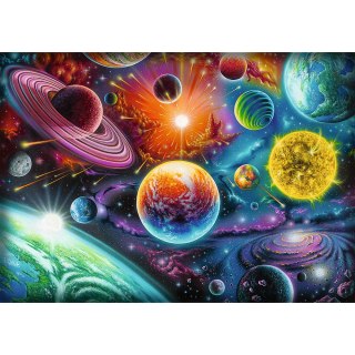 Puzzle - 1000 - Kosmiczna przygoda - Trefl 10931