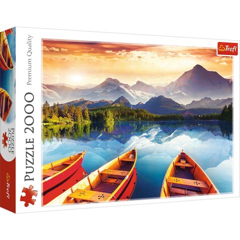 Puzzle - 2000 - Kryształowe jezioro - Trefl 27096