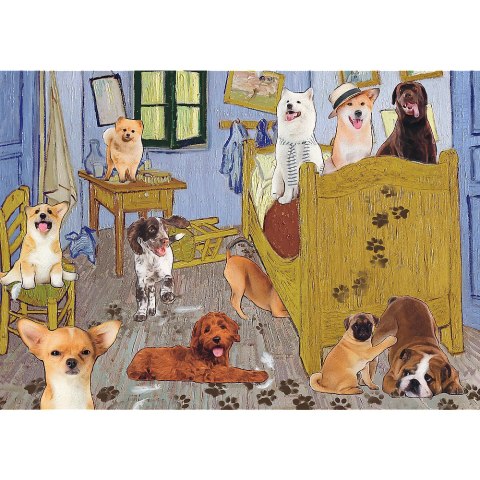 Puzzle - 500 - Pokój van Gogha - Psia Rewolucja - Trefl 37539