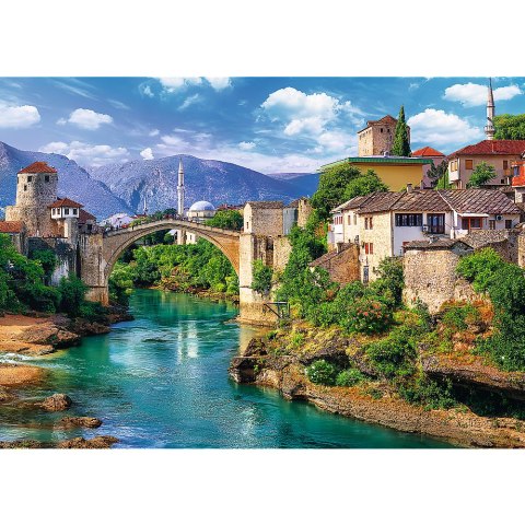 Puzzle - 500 - Stary Most w Mostarze - Bośnia i Hercegowina - Trefl 37333