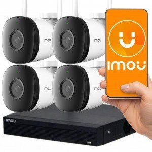 Zestaw do monitoringu 4XBullet 2C rej.4ch IMOU