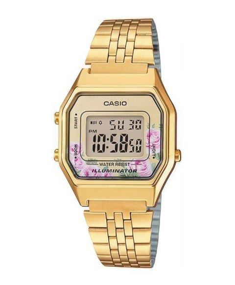Zegarek Damski CASIO LA680WGA-4CDF + BOX Zegarek Damski CASIO LA680WGA-4CDF + BOX
