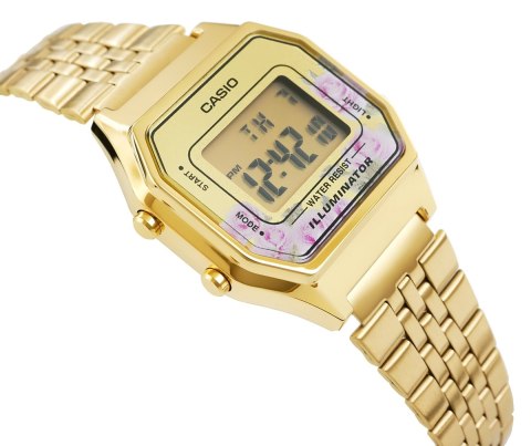 Zegarek Damski CASIO LA680WGA-4CDF + BOX Zegarek Damski CASIO LA680WGA-4CDF + BOX
