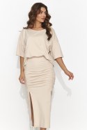 Spódnica Komplet Model NU464 Light Beige - Numinou