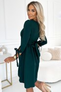 Sukienka Model Alice 195-11 Bottle Green - Numoco Hurtownia odzieży on-line, moda damska, bielizna i obuwie dla kobiet - Matterh
