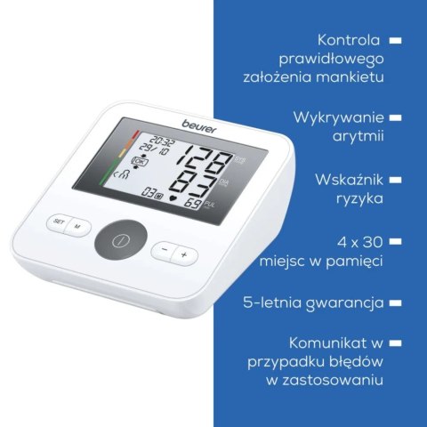 Ciśnieniomierz naramienny BM27+ Beurer