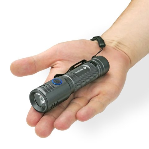 Latarka ręczna diodowa LED Buddy FL-2000R IPX6 EverActive Latarka ręczna diodowa LED Buddy FL-2000R IPX6 EverActive