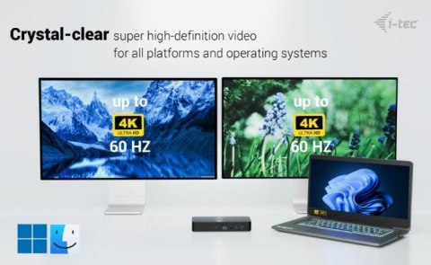 Stacja dokująca Universal Intelligent Dual Display Docking Station Power Delivery 100W