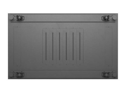 Szafa instalacyjna rack stojąca 19" 22U 600x1000 czarna drzwi perforowane ( flat pack)